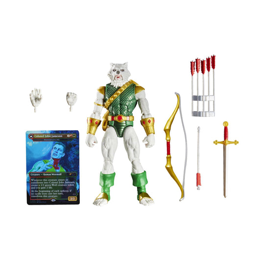 Spider-Man Marvel Legends Series Magic: The Gathering Man-Wolf