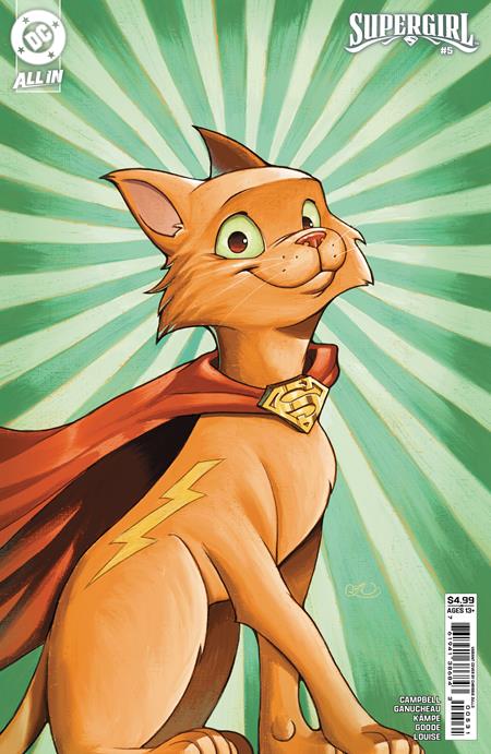 SUPERGIRL #5 CVR C CHRISSIE ZULLO CARD STOCK VAR