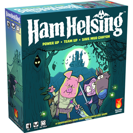 Ham Helsing – Cooperative Monster Adventure Board Game | 1–4 Players, Ages 10+