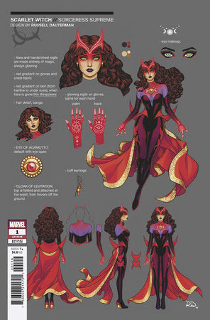 SORCERER SUPREME #1 RUSSELL DAUTERMAN DESIGN VARIANT[1:10]