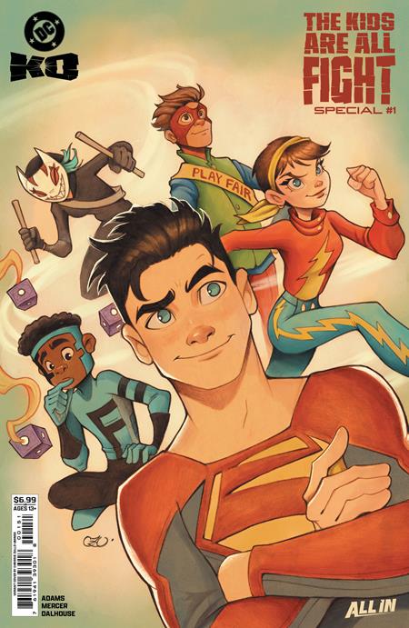 DC K.O. THE KIDS ARE ALL FIGHT SPECIAL #1 (ONE SHOT) CVR B CHRISSIE ZULLO-UMINGA CARD STOCK VAR