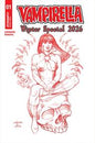 VAMPIRELLA WINTER SPECIAL 2026 #1 (ONE SHOT) CVR J INC 1:7 JOSEPH MICHAEL LINSNER FIERY RED LINE ART VAR