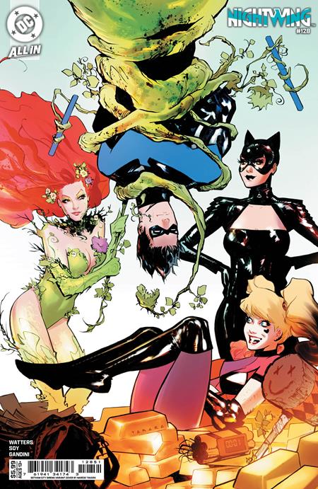 NIGHTWING #128 CVR D MARCIO TAKARA GOTHAM CITY SIRENS CARD STOCK VAR