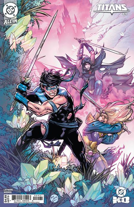 TITANS #29 CVR B BRAD WALKER CARD STOCK VAR (DC K.O.)