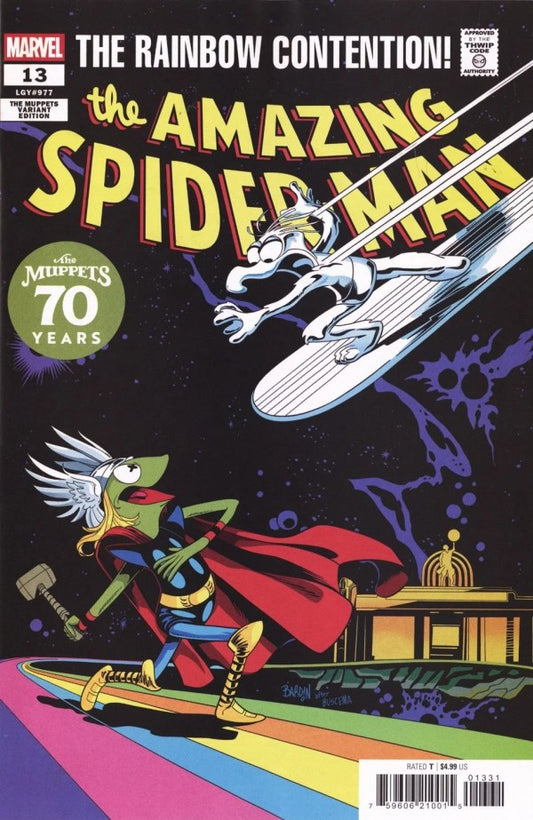 AMAZING SPIDER-MAN #13 DAVE BARDIN MUPPETS VARIANT