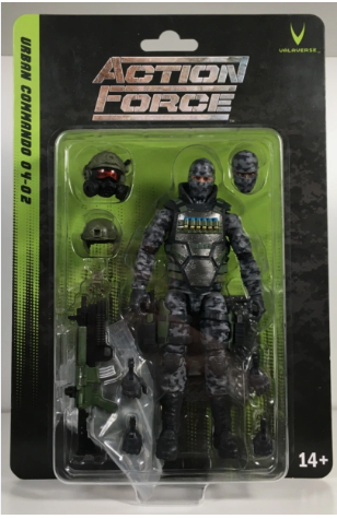 URBAN COMMANDO 04-02 VALAVERSE ACTION FORCE 1:12