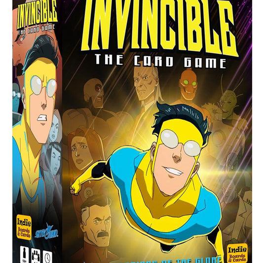 Invincible: The Card Game – Guardians of The Globe | Official Skybound Tabletop Superhero Deck-Building Game | Ages 14+ | 2–4 Players