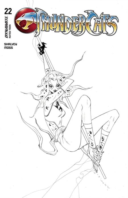 THUNDERCATS #22 CVR M JAE LEE LINE ART FOC BONUS VAR