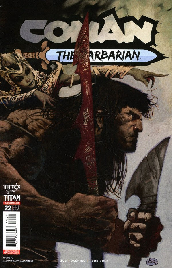 Conan the Barbarian #22 Cover D Jason Shawn Alexander Variant