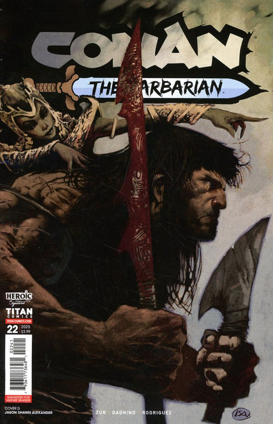 Conan the Barbarian #22 Cover D Jason Shawn Alexander Variant