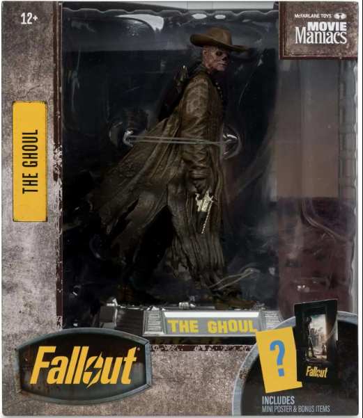 McFarlane Toys Fallout Movie Maniacs The Ghoul 6-Inch Posed Figure [Season 2]