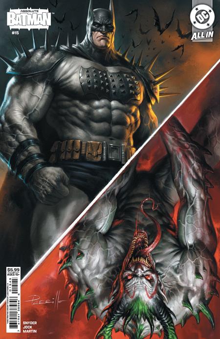 ABSOLUTE BATMAN #15 Third Printing Cvr B Lucio Parillo Card Stock Var