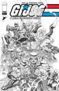 GI JOE A REAL AMERICAN HERO #325 CVR B ANDY KUBERT B&W VAR