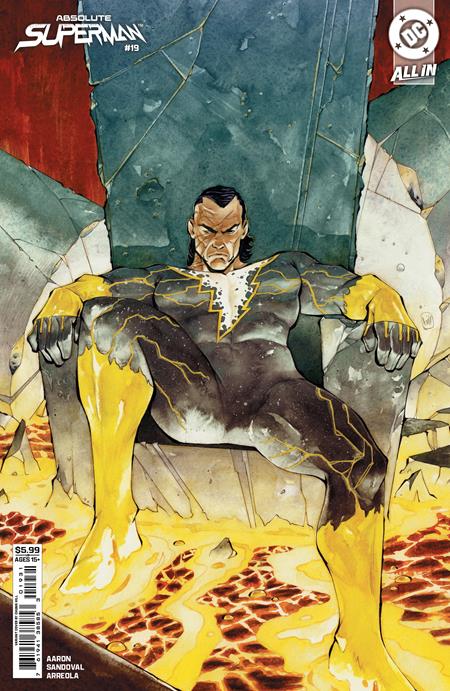 ABSOLUTE SUPERMAN #19 CVR C CHUMA HILL CARD STOCK VAR