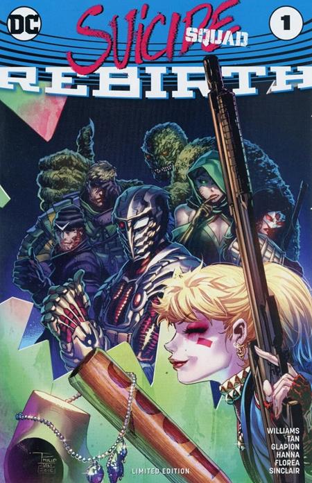 DF SUICIDE SQUAD REBIRTH #1 GEEK FUEL EXCLUSIVE VARIANT PLUS BONUS DC COMIC