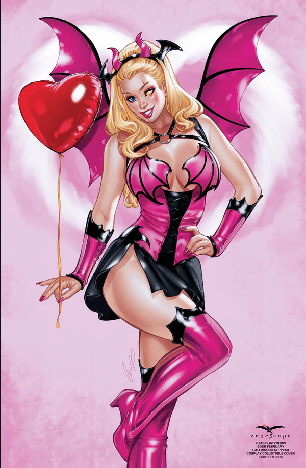 Elias Chatzoudis - 2026 February Halloween All Year Cosplay Collectible Cover - LE 300