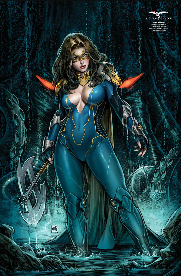 Mike Krome - 2026 February Twisted Tales Collectible Cover - LE 200