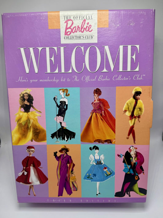 1998 The OFFICIAL Barbie Collector's Club Welcome Kit Third Edition Mattel