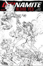 DIENAMITE BLOOD RED #2 CVR J INC 1:5 ROBERTO MELI LINE ART FOC BONUS VAR
