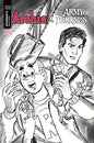 ARCHIE X ARMY OF DARKNESS #2 CVR G INC 1:10 BILL GALVAN PENCILS VAR