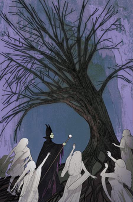 DISNEY VILLAINS MALEFICENT #2 CVR E INC 1:10 THEO STULTZ VIRGIN VAR