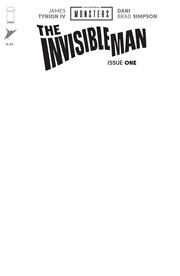 UNIVERSAL MONSTERS THE INVISIBLE MAN #1 (OF 4) CVR H BLANK SKETCH VAR