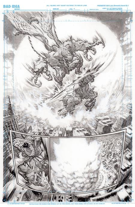 OLYMPUS SAGA MEGALITH #1 (OF 4) CVR G LEWIS LAROSA ORIGINAL ART EDITION 4 VAR