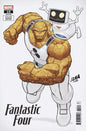 FANTASTIC FOUR #10 DAVID NAKAYAMA COLOR BLOCK WHITE VARIANT