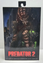NECA Predator 2 Ultimate Battle Damaged City Hunter Predator 8 Inch Action Fig. (Opened, CIB)
