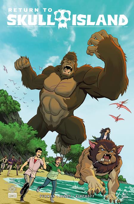RETURN TO SKULL ISLAND #1-4 CHRISTOPHER JONES PACK
