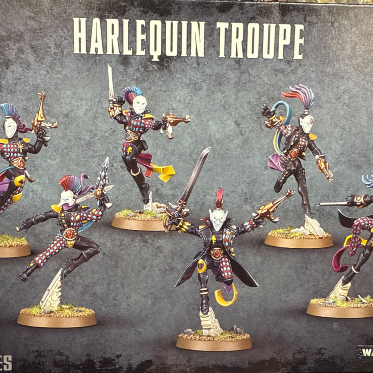 Warhammer 40K Plastic Harlequin Troupe
