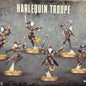 Warhammer 40K Plastic Harlequin Troupe