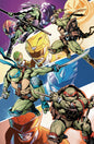 Mighty Morphin Power Rangers/Teenage Mutant Ninja Turtles III #4 L 1:5 INCV (Full Art, Cardstock, Ossio)[1:5]