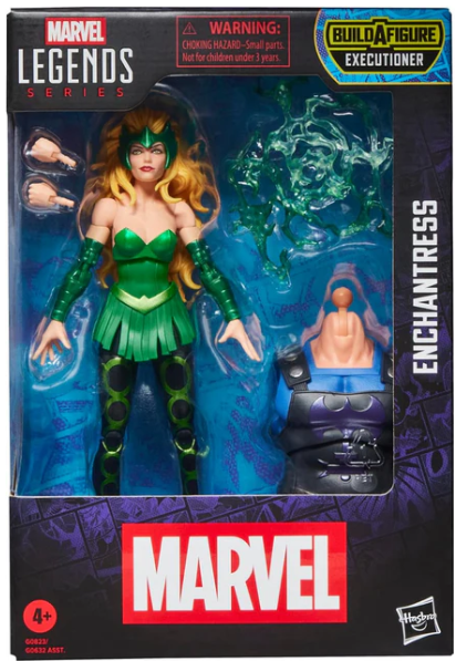 Marvel Legends 6 Inch Action Figure BAF Executioner - Enchantress