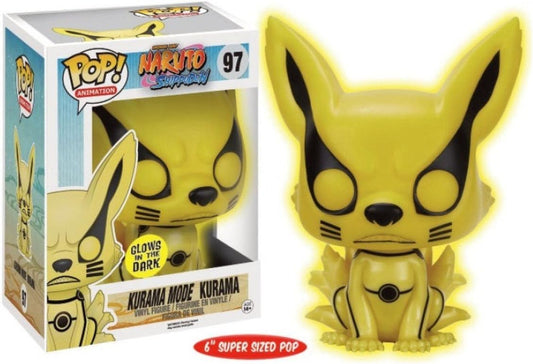 Funko - Naruto Figurine - Kurama Oversized Glow in The Dark Pop