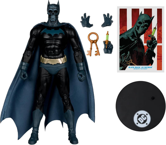 DC Multiverse Wave 24 7-Inch Scale Action Figure Black Mask as Batman