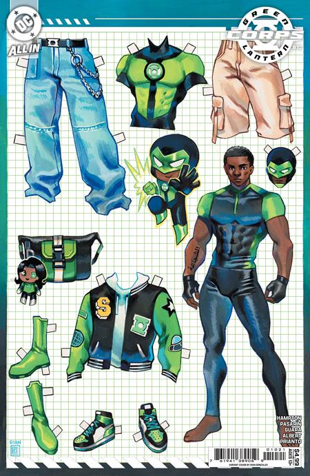 GREEN LANTERN CORPS #10 CVR B RIAN GONZALES CARD STOCK VAR