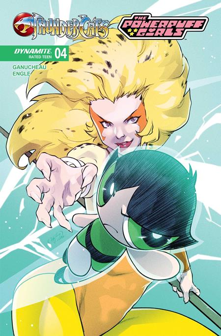 THUNDERCATS POWERPUFF GIRLS #4 CVR E EMILIO PILLIU VAR