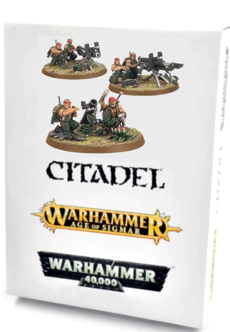 Astra Militarum - Catachan Heavy Weapon Squad