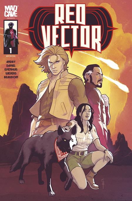 RED VECTOR #1 (OF 5) CVR A CHRIS EVENHUIS