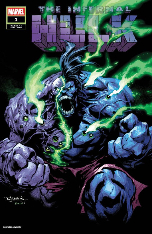 INFERNAL HULK #1 STEPHEN SEGOVIA VARIANT