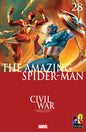 AMAZING SPIDER-MAN #28 ROD REIS CIVIL WAR CELEBRATION VARIANT
