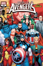 AVENGERS #36 WRAPAROUND COVER
