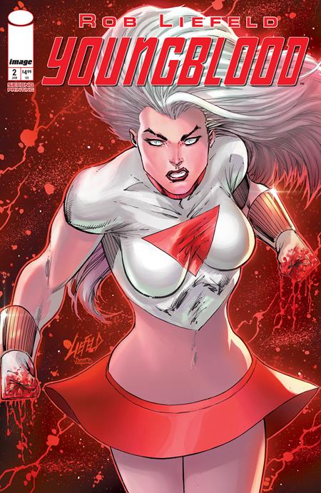 YOUNGBLOOD #2 (2025) 2ND PTG CVR A ROB LIEFELD