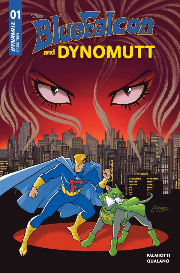 The Blue Falcon and Dynomutt #1 Cover R 1:5 Amanda Conner Foil Variant