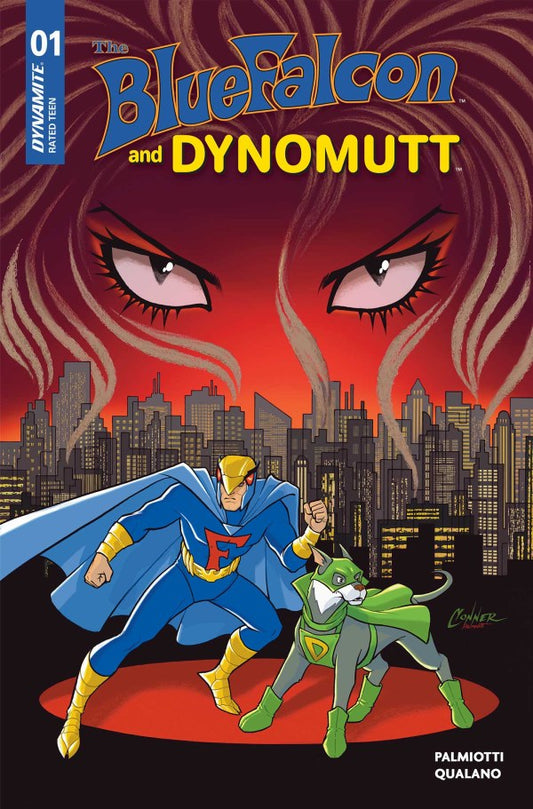 The Blue Falcon and Dynomutt #1 Cover R 1:5 Amanda Conner Foil Variant
