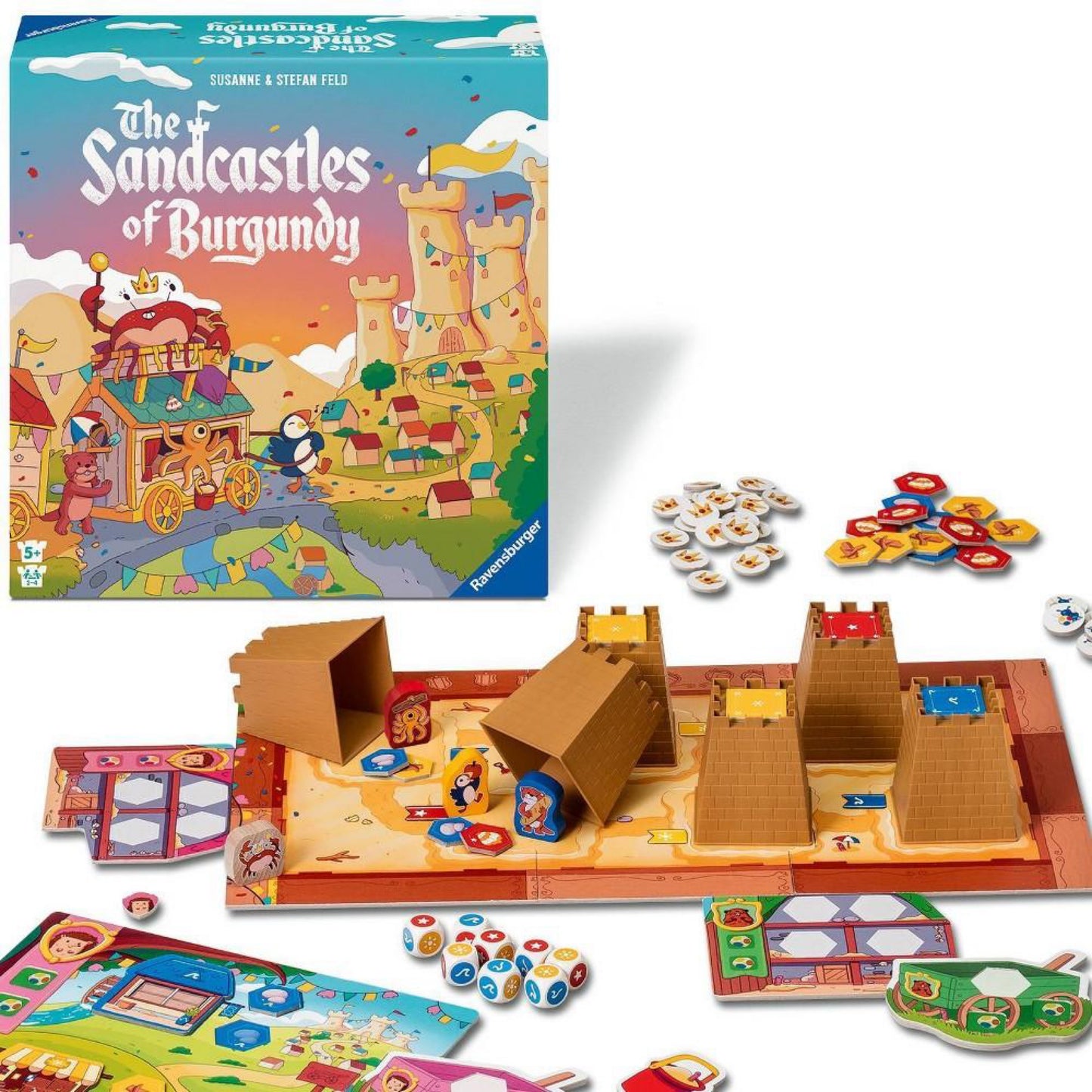 Ravensburger Sandcastles of Burgundy Board Game