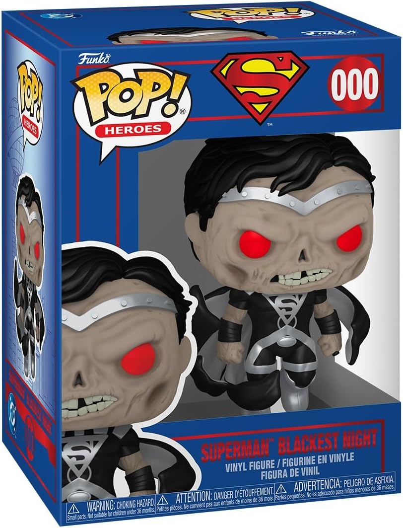 DC Comics Shield Through the Ages Superman Blackest Night Funko Pop! Vinyl Figure #612