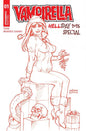 VAMPIRELLA HELLIDAY 2025 SPECIAL #1 CVR I INC 1:7 JOSEPH MICHAEL LINSNER RED LINE ART FOC BONUS VAR
