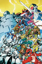 Mighty Morphin Power Rangers/Teenage Mutant Ninja Turtles III #4 K Unlimited Variant (Full Art, Prasetya)